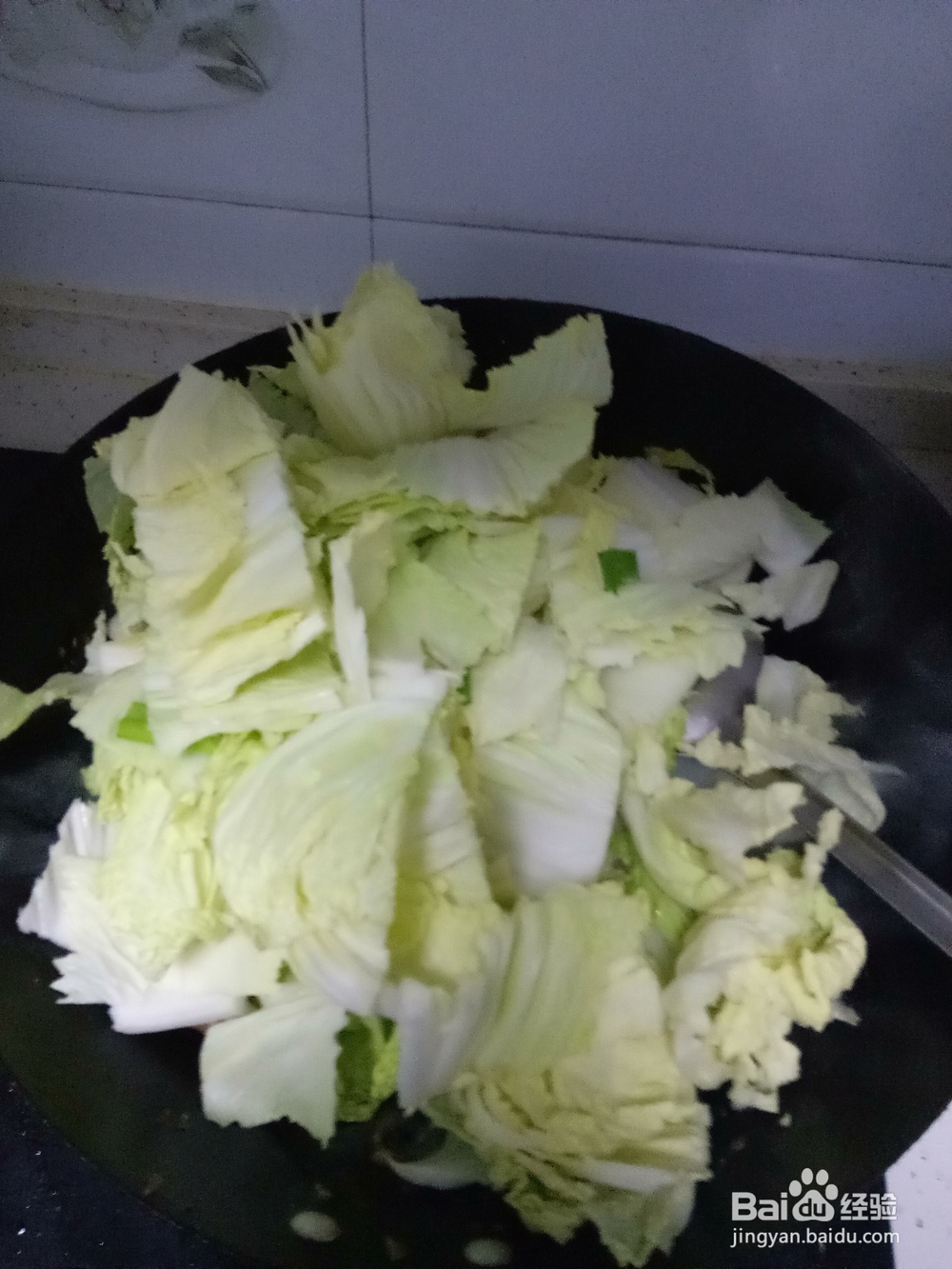 家常油渣炒白菜