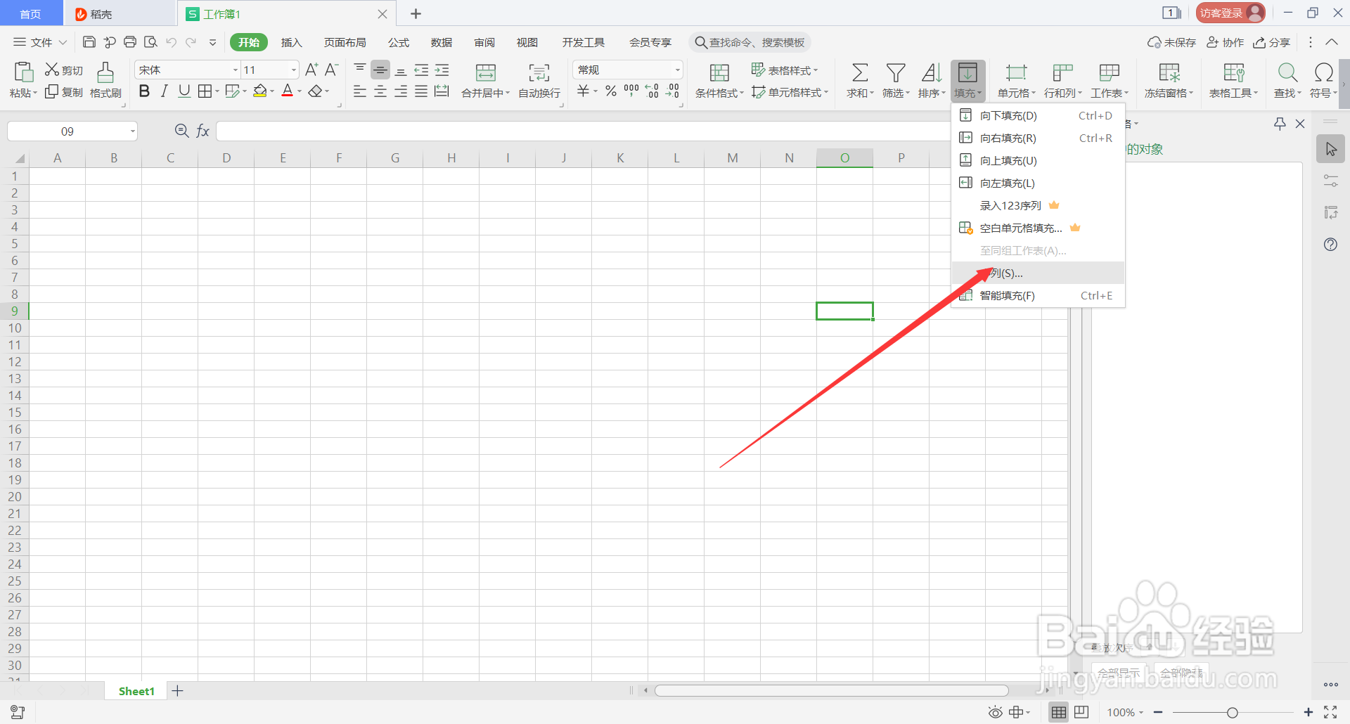WPS Office表格中Alt的常用快捷键(12)