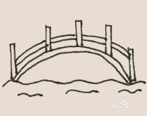 怎么画小桥好看