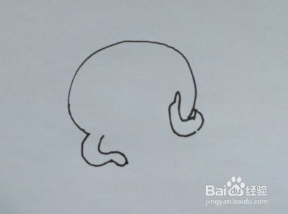 儿童简笔画：如何一步一步画回答问题的小孩
