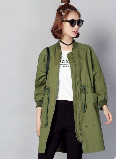 军绿色上衣搭配是什么