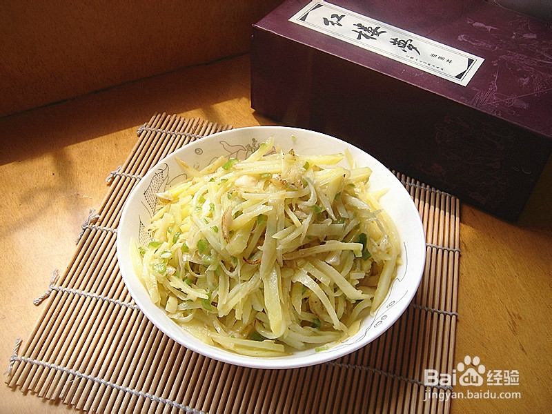 剁椒土豆丝——舌尖上的家常味道