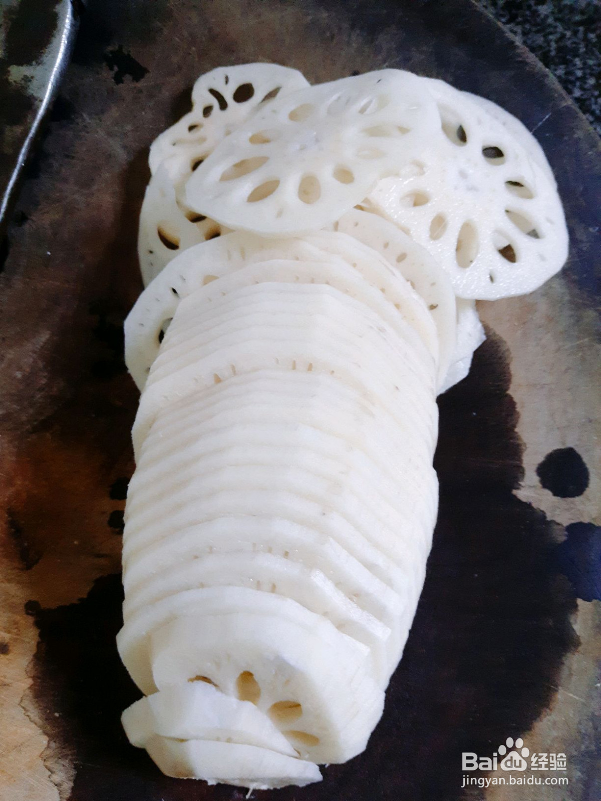 凉拌藕片的做法