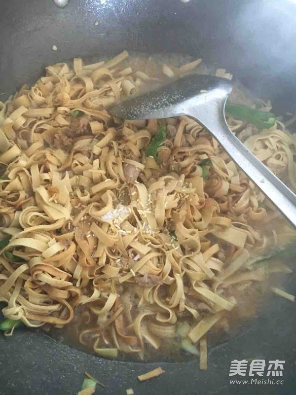 家常干豆腐丝