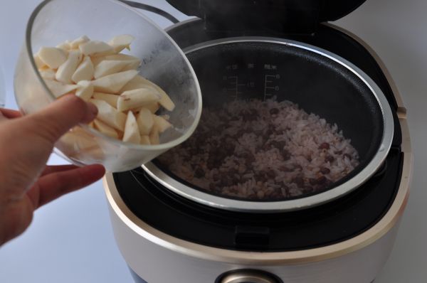 红豆薏米山药饭