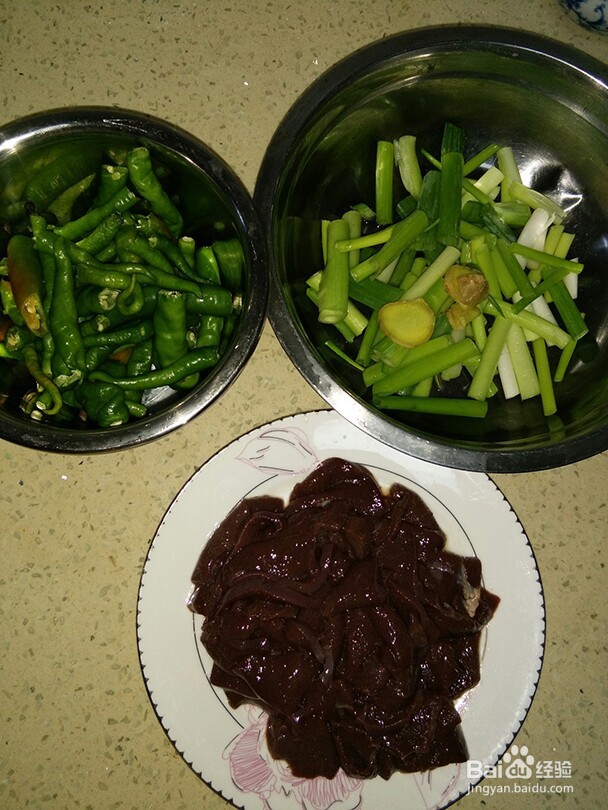 补铁食疗~麻辣猪肝