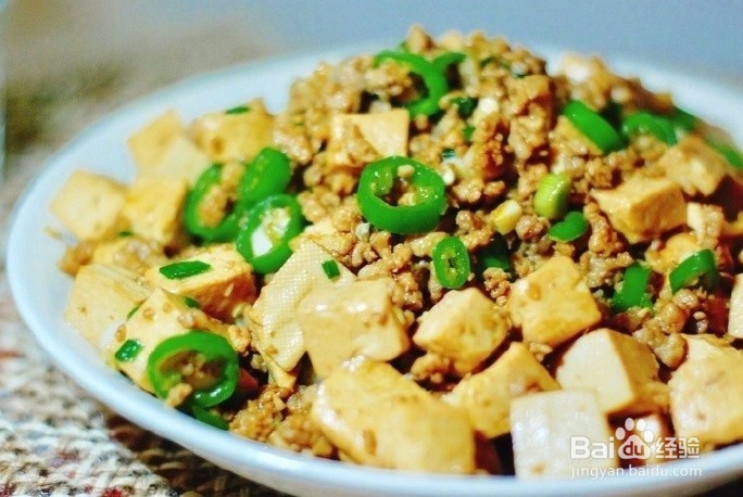 怎么做肉末炒豆腐