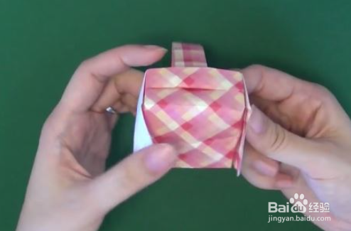 如何折纸折小篮子