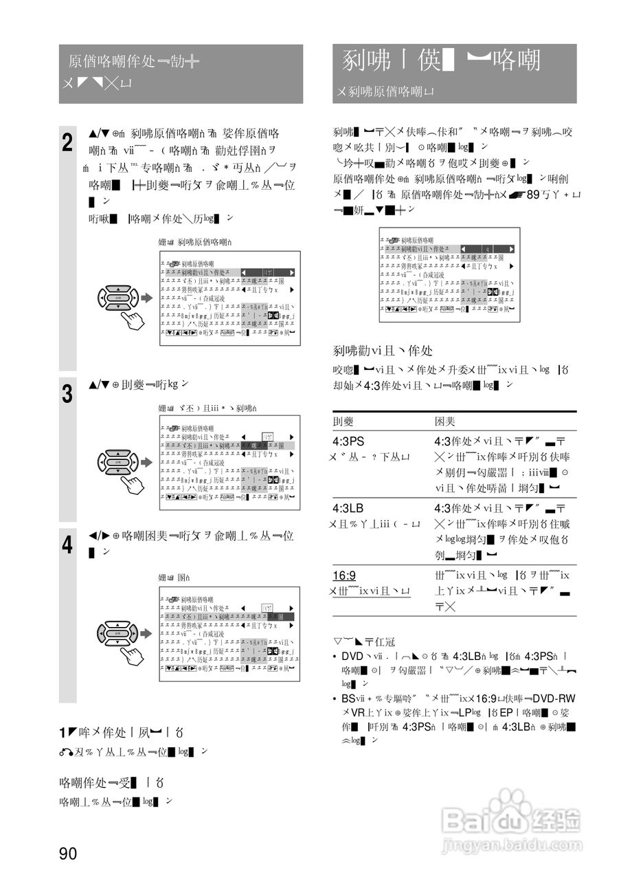 SONY RDR-A21DVD录像机使用说明书:[9]