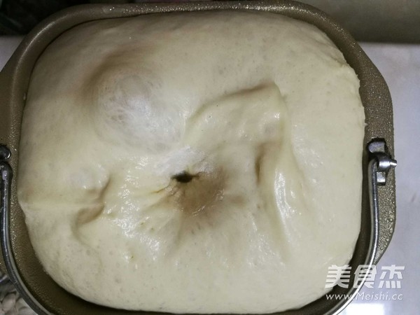 葱香芝士火腿面包