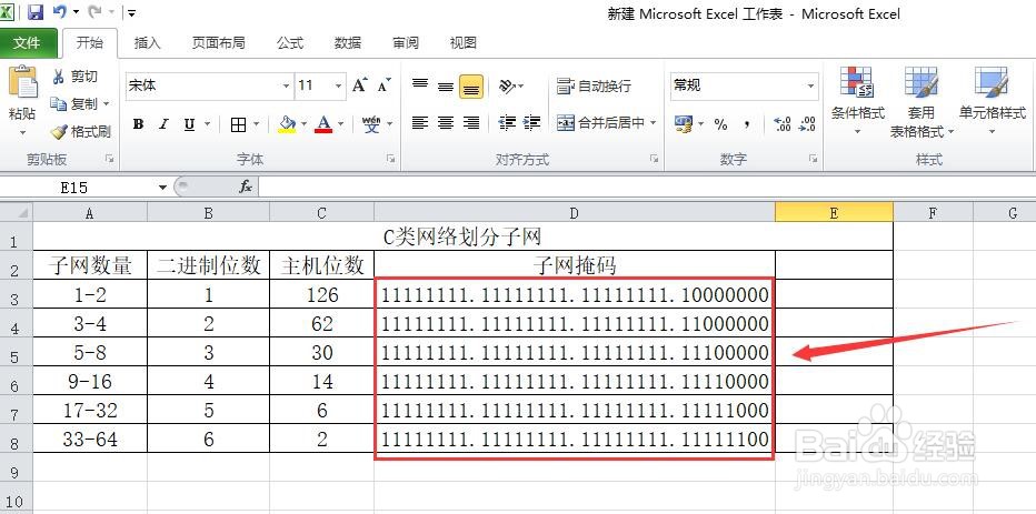 如何将c类网络划分子网