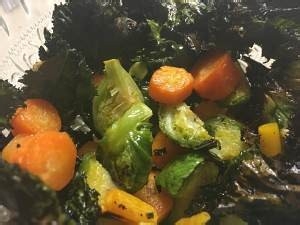 食补佳品小胡萝卜羽衣甘蓝的做法