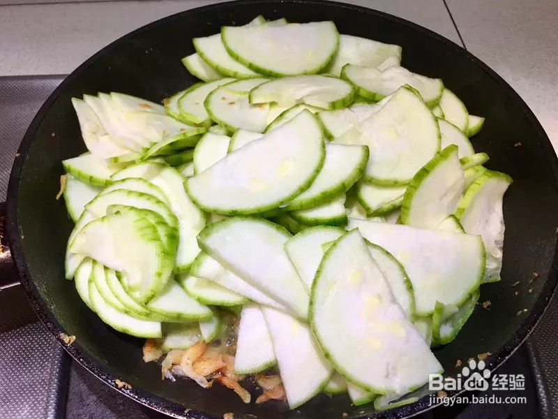 怎样做出家常菜系列之蛋酥丝瓜