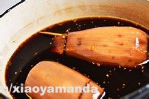 舌尖上的甜蜜——桂花红糖糯米藕