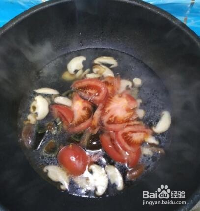 香菇西红柿松花蛋汤怎样做