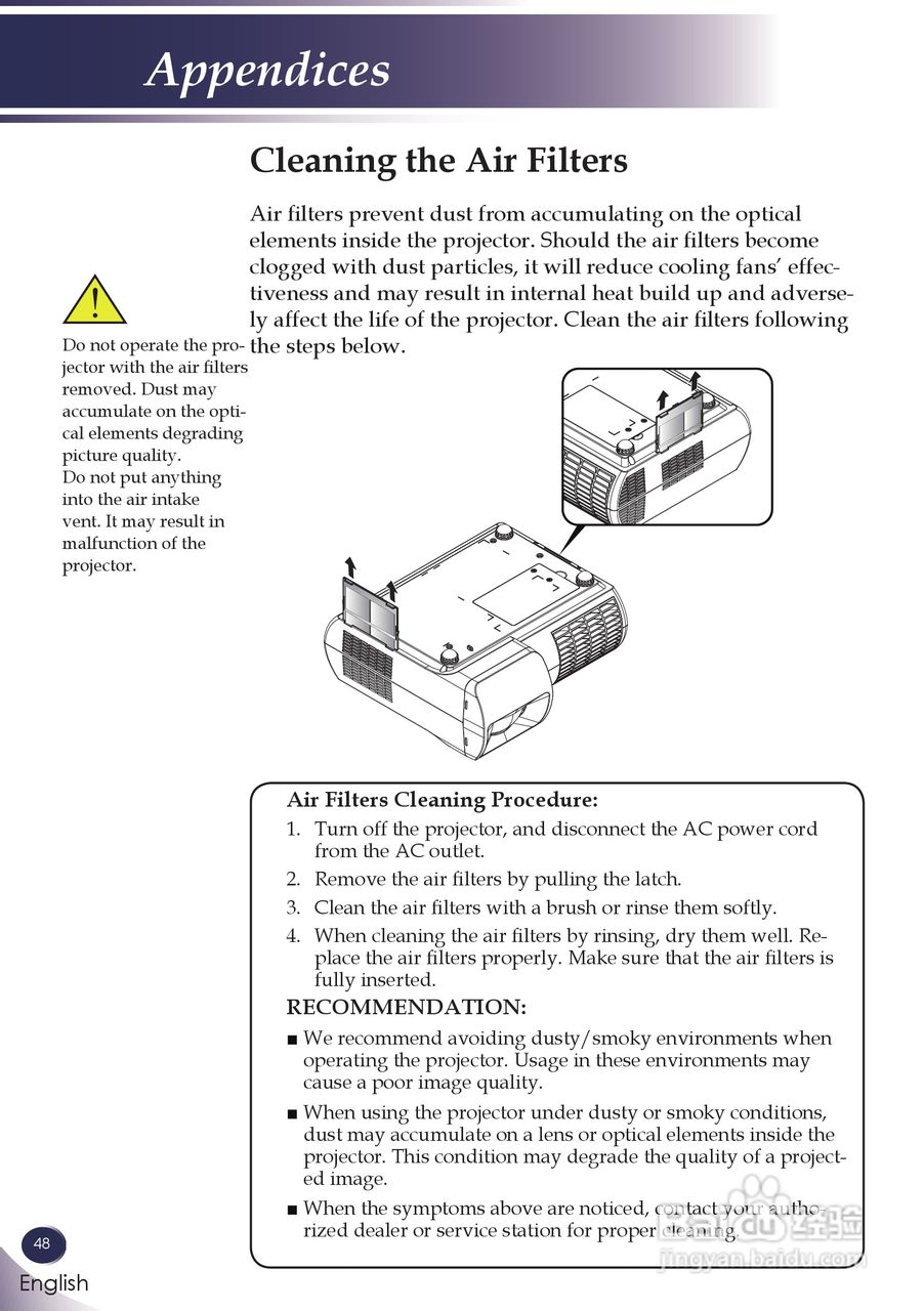 三洋 PDG-DXL100投影机说明书:[5]