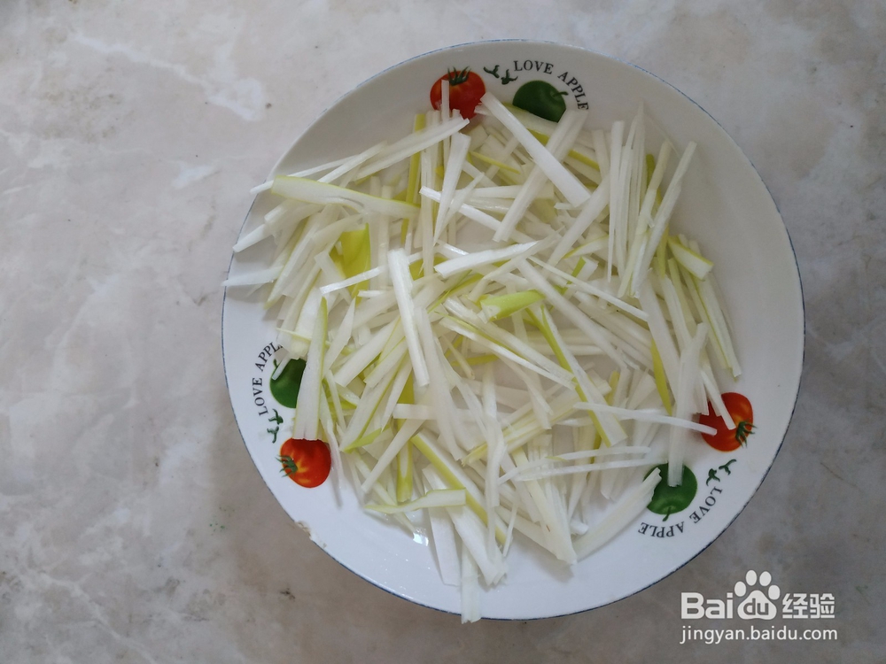 京酱肉丝的做法