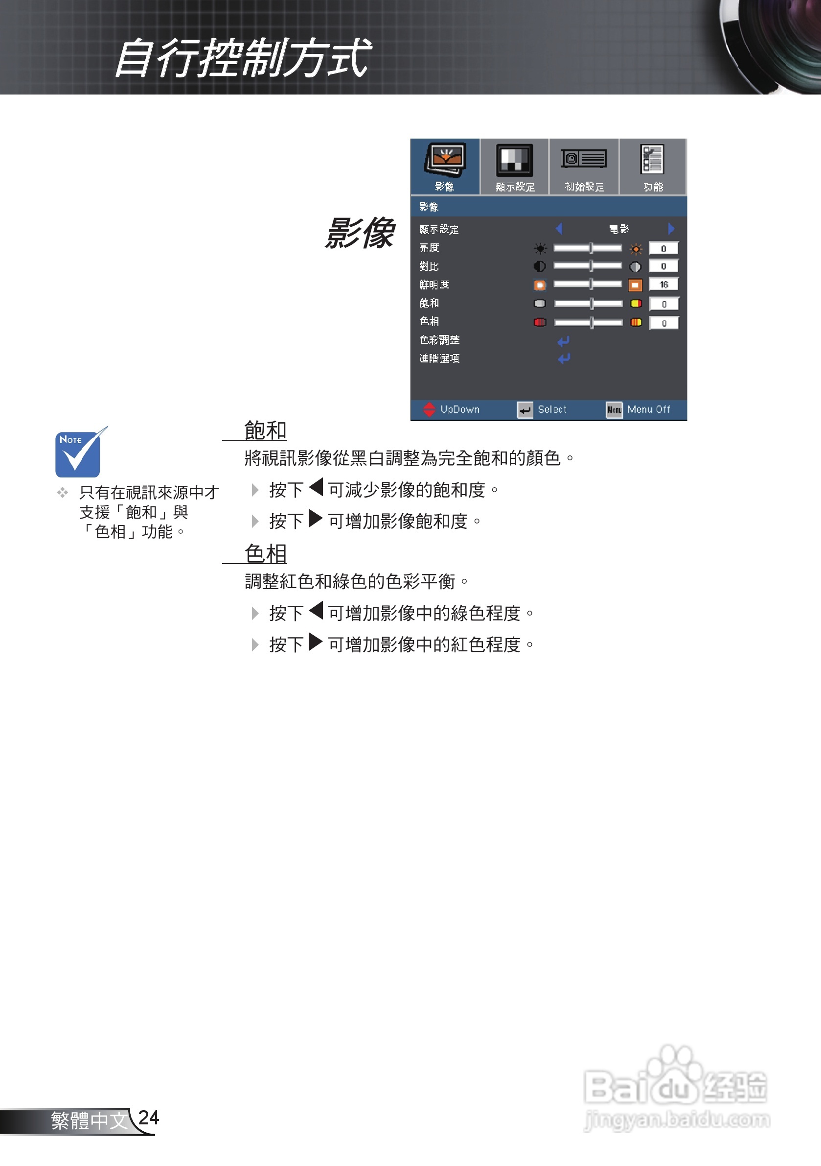 奥图码 EW628投影机说明书:[3]