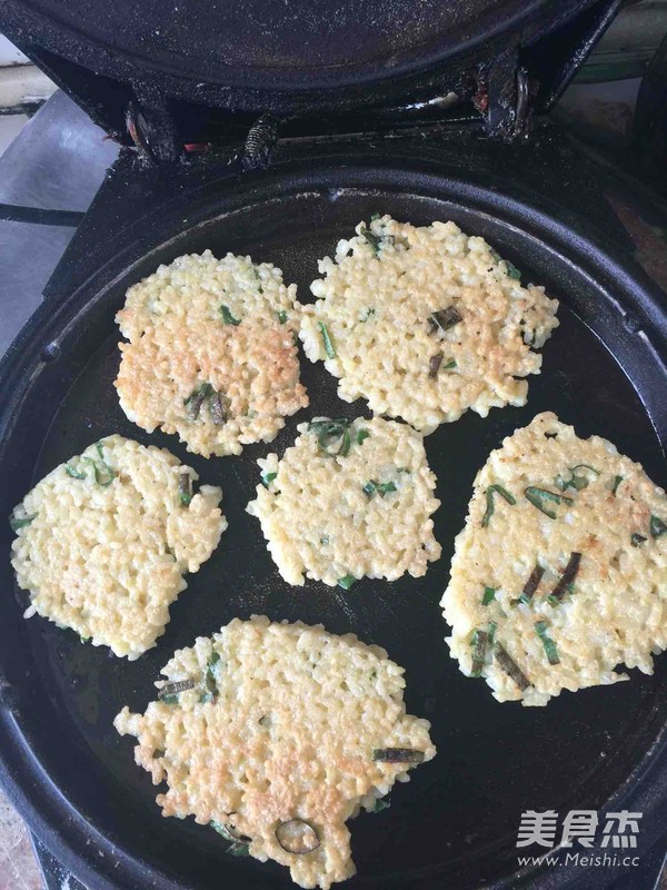 孜然米饭饼的做法