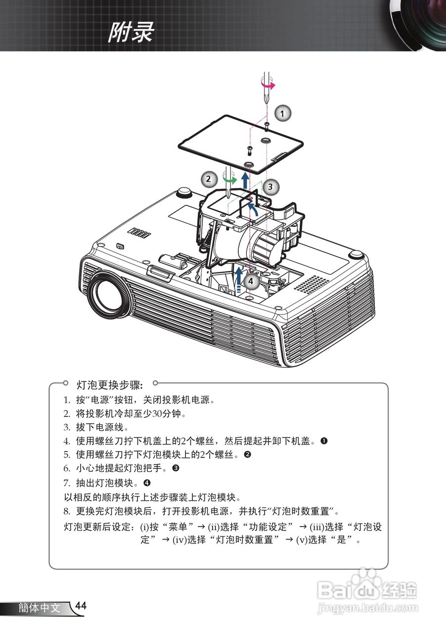 奥图码 HD70S投影机说明书:[5]