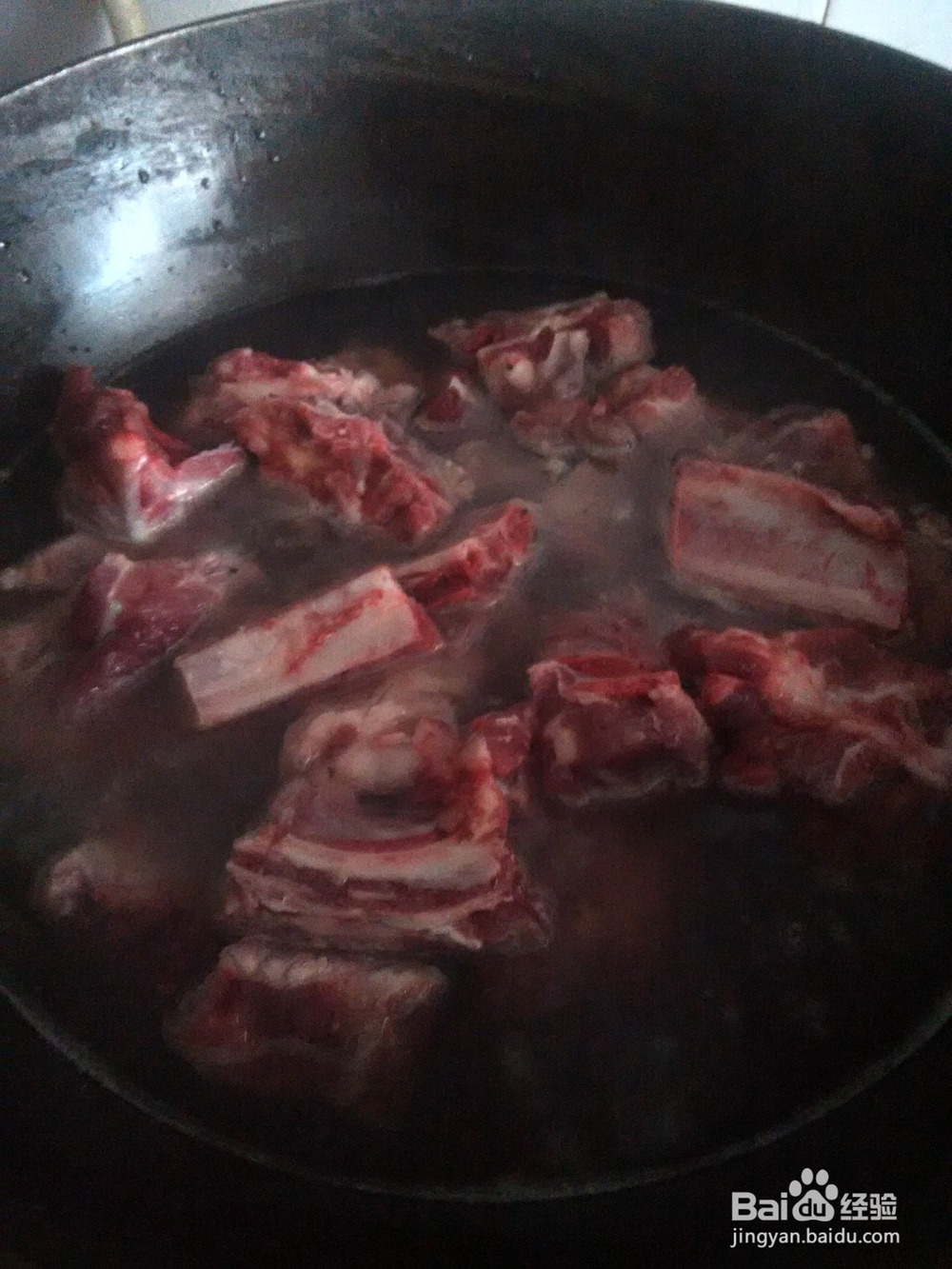 冻豆腐炖脊骨酸菜