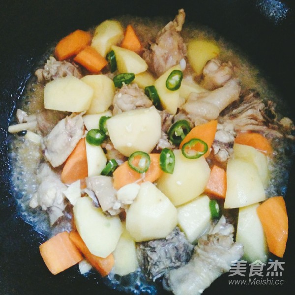 咖喱土豆鸡的做法