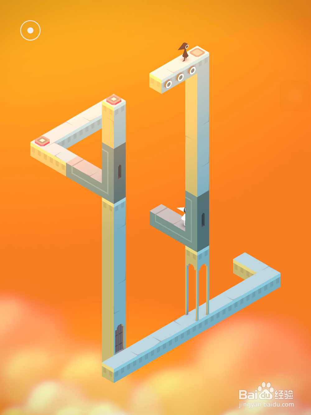 如何通关纪念碑谷：[6]原作-7-乌鸦巢