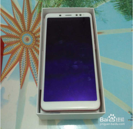 红米Note 5 AI双摄 玫瑰金色手机开箱晒物