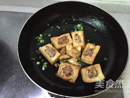 豆腐酿肉的做法