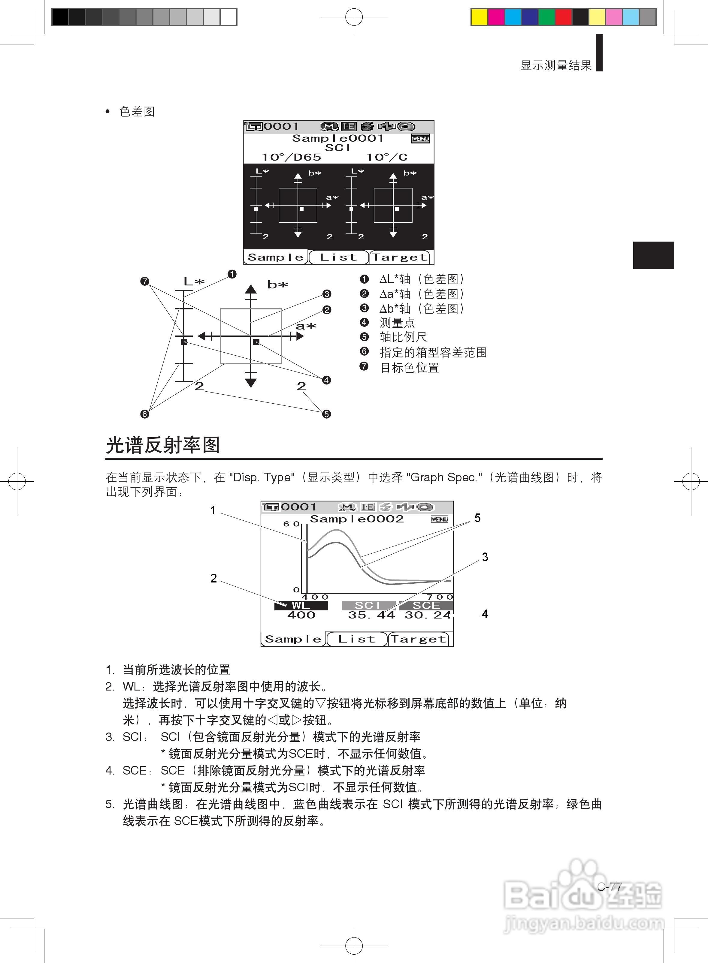 分光测色计CM-600d使用说明书:[9]