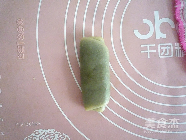 抹茶麻茸酥&红曲麻茸酥