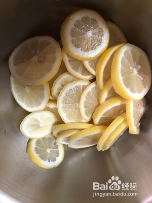 蜂蜜柠檬的做法