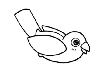 怎么画QQ红包鸟