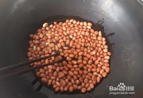 少油版炸花生米家常做法教程图解