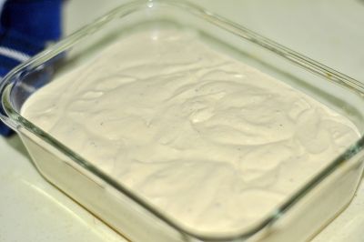 蓝樱桃朗姆酒冰淇淋