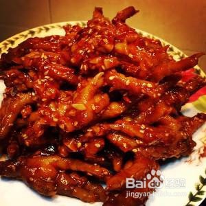 教你怎么做韩式辣鸡爪