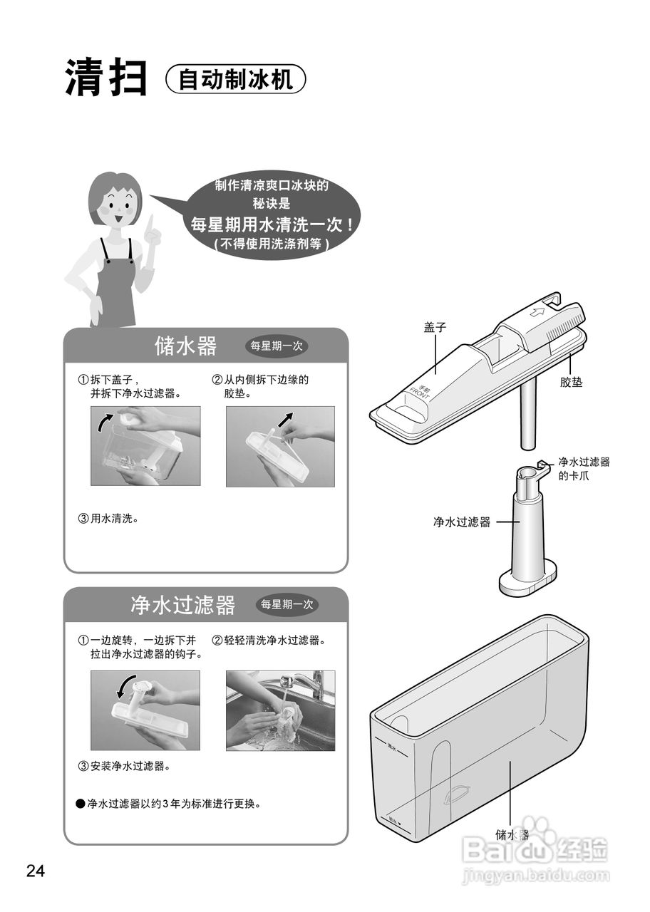 松下NR-F532TT电冰箱使用说明书:[3]