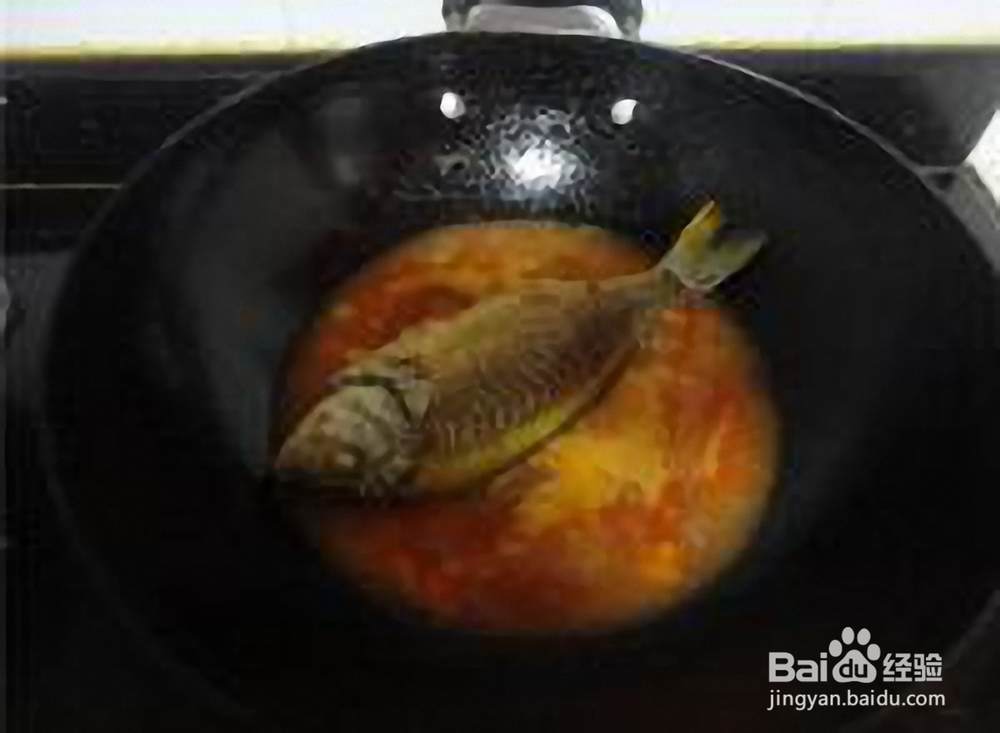 茄汁加黄翅鱼，营养又美味