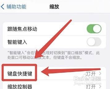 怎么打开iphone键盘快捷键
