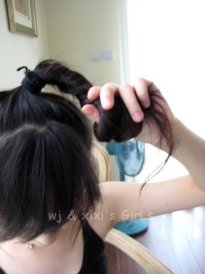 简单时尚发型做法