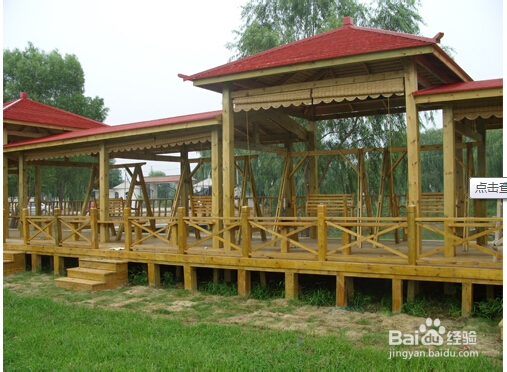 防腐木从入门到精通：[6]防腐木凉亭详解