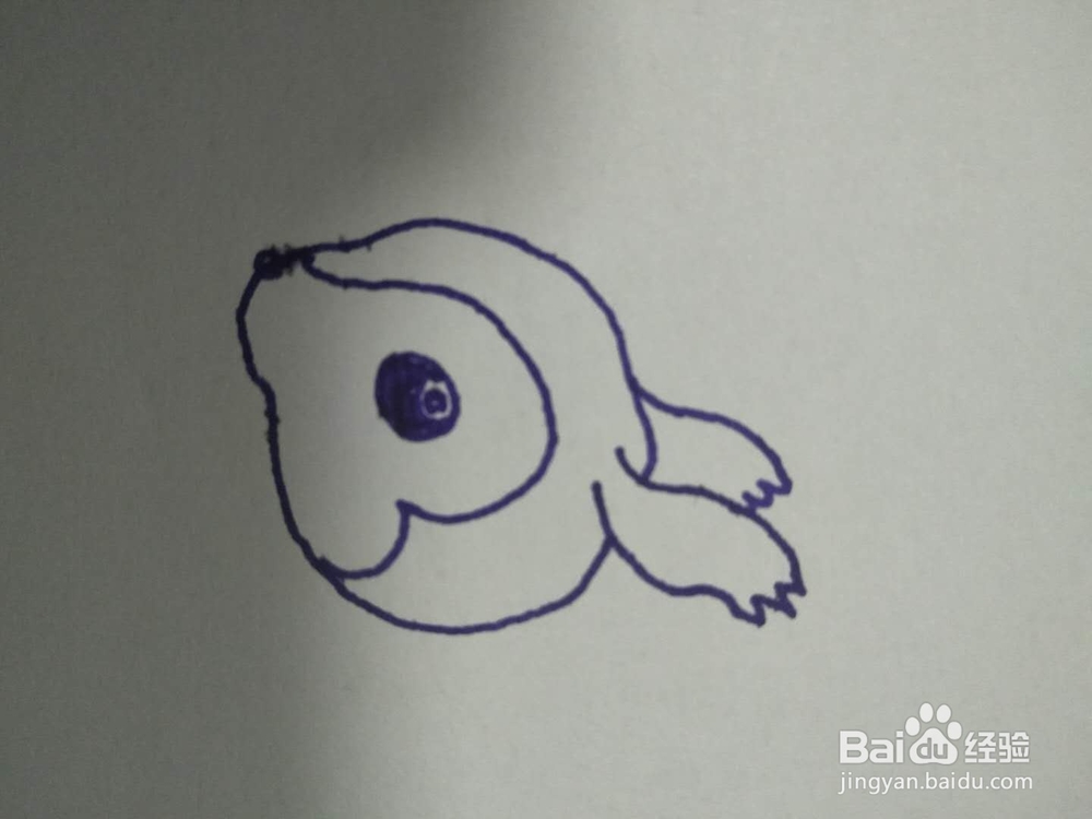 小松鼠的简笔画法