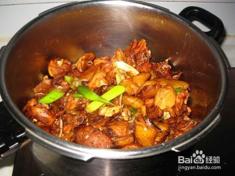 鸡子烧山药的做法