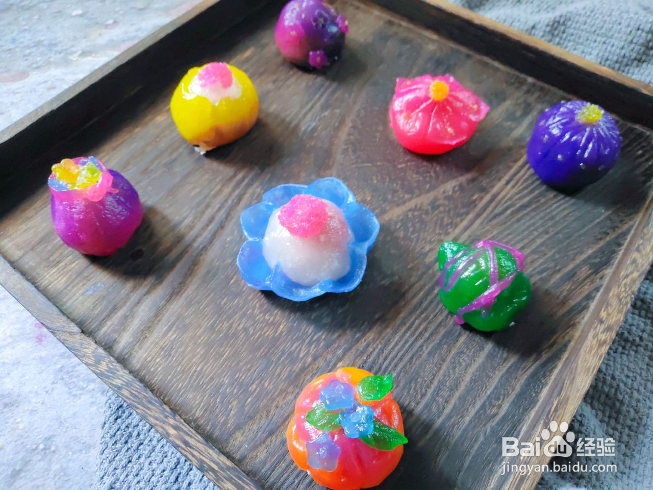 水晶和果子的做法