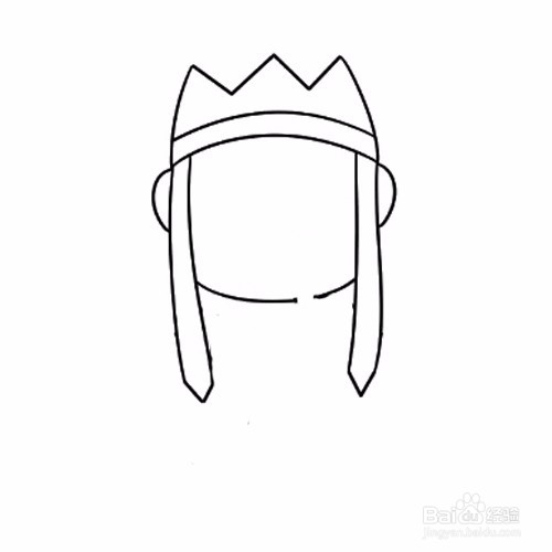 简笔画-如何画西游记Q版唐僧的简笔画