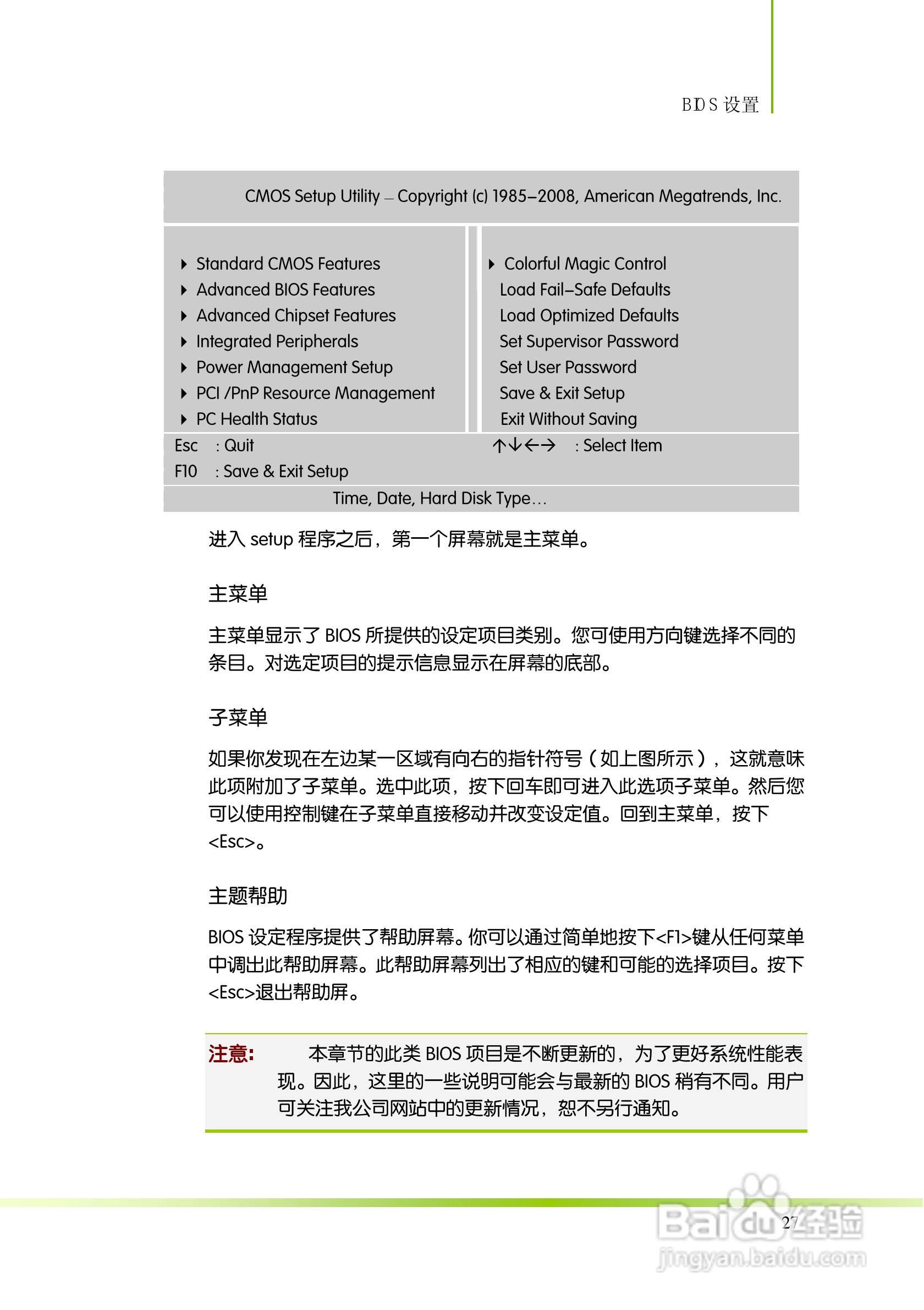 七彩虹C.H55T V21主板说明书:[4]