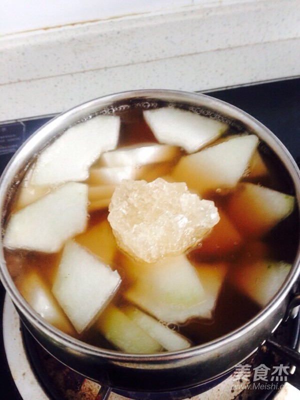 绿豆桂圆枸杞冬瓜汤