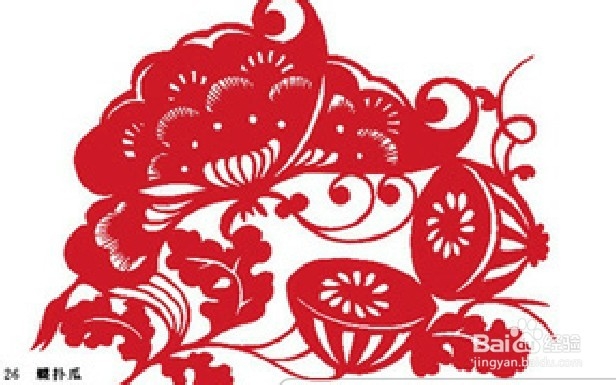 教你如何剪纸：[10]蝴蝶的剪法