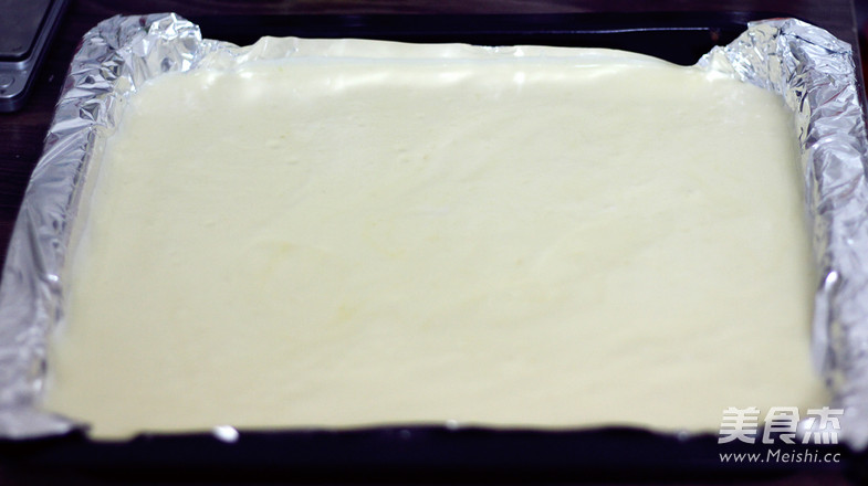 戚风奶油卷的做法