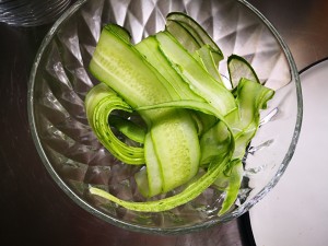 孔雀黄瓜卷的做法